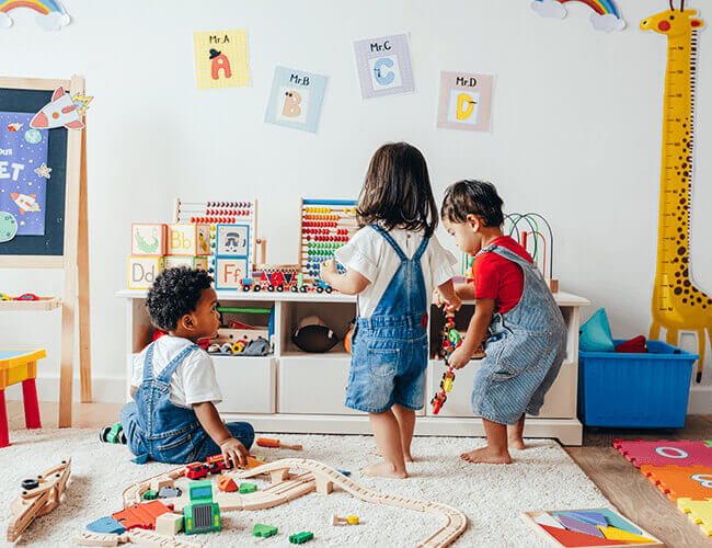 Learning through play activities
